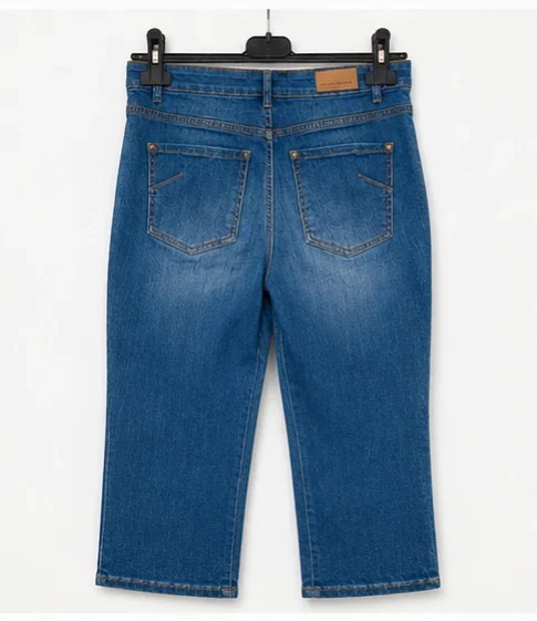 Jean IKKS Denim azul – corte reto – tamanho 40 – photo 4